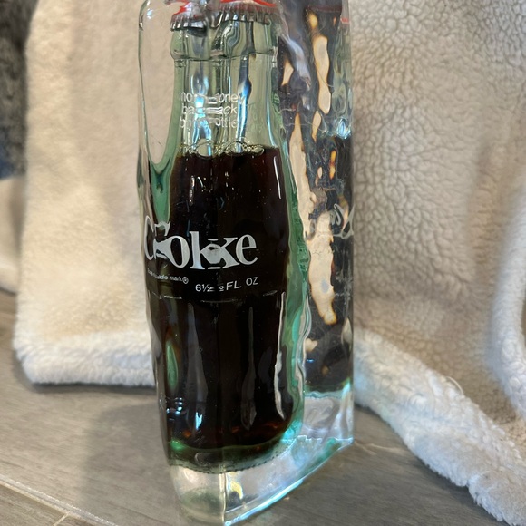 Pop-Art Sculpture of Original Coca-Cola Bottle Encased in Lucite - Picture 11 of 13